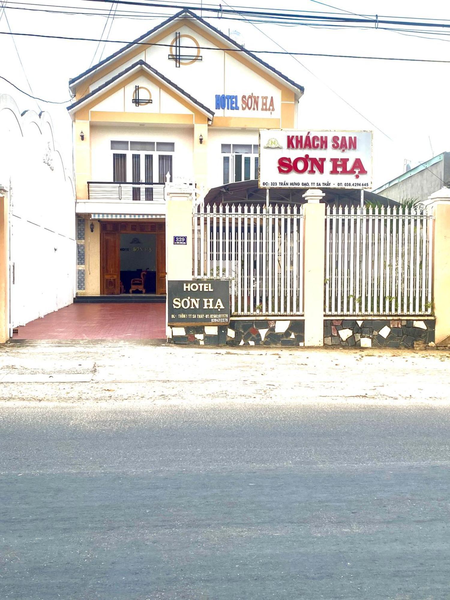 崑嵩市 Khach San Son Ha酒店 外观 照片